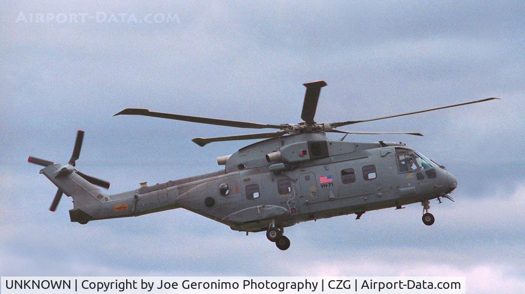 UNKNOWN, Helicopters Various C/N unknown, Lockheed Martin VH71 US101 Presidential helicopter does some touch and goes at Tri Cities airport.