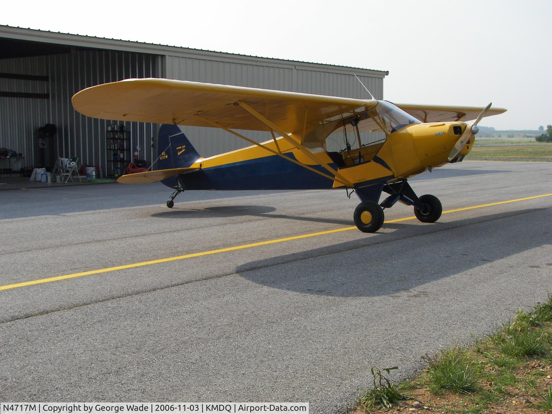 N4717M, 1947 Piper PA-11 Cub Special C/N 11226, none