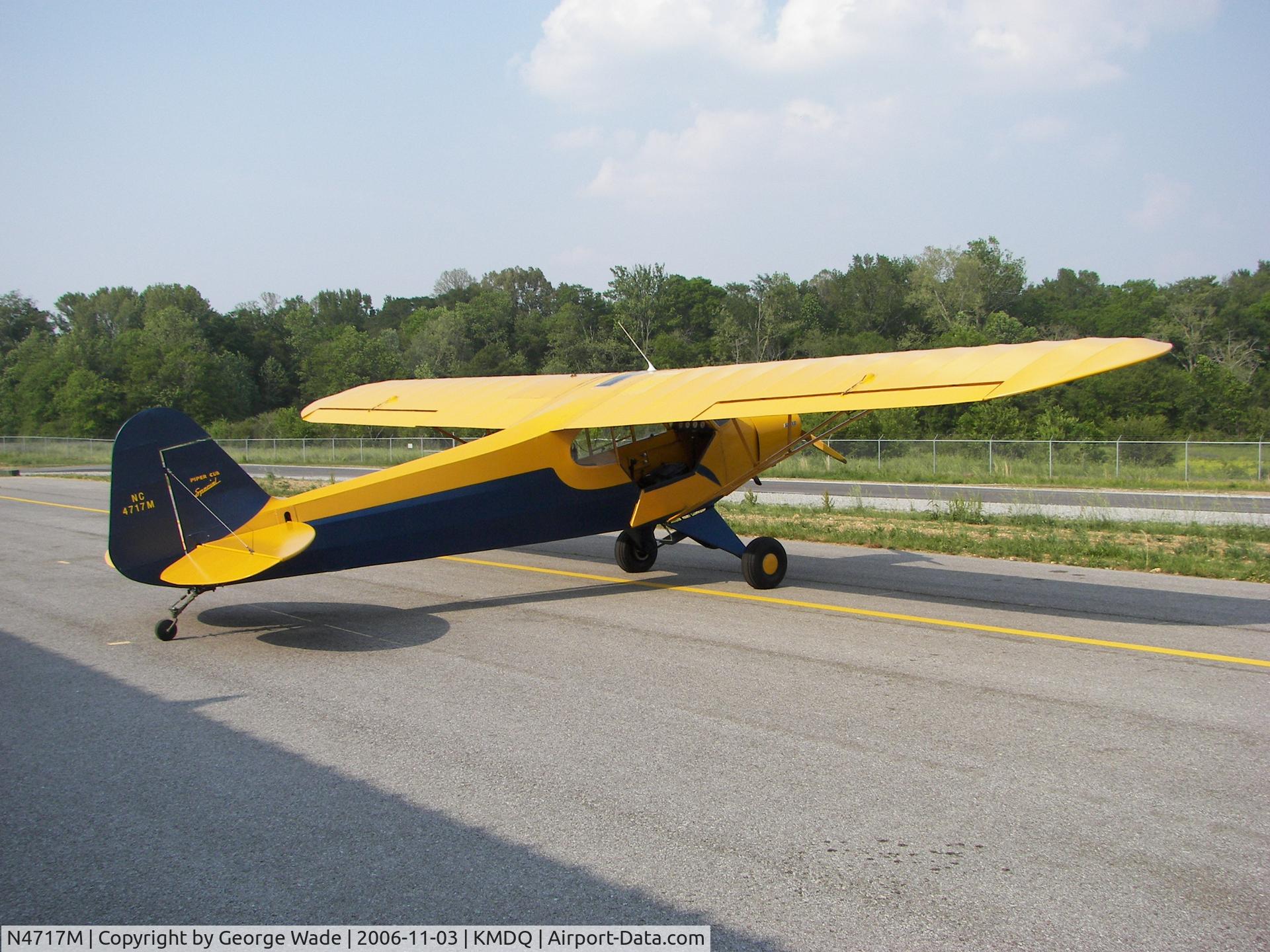 N4717M, 1947 Piper PA-11 Cub Special C/N 11226, none