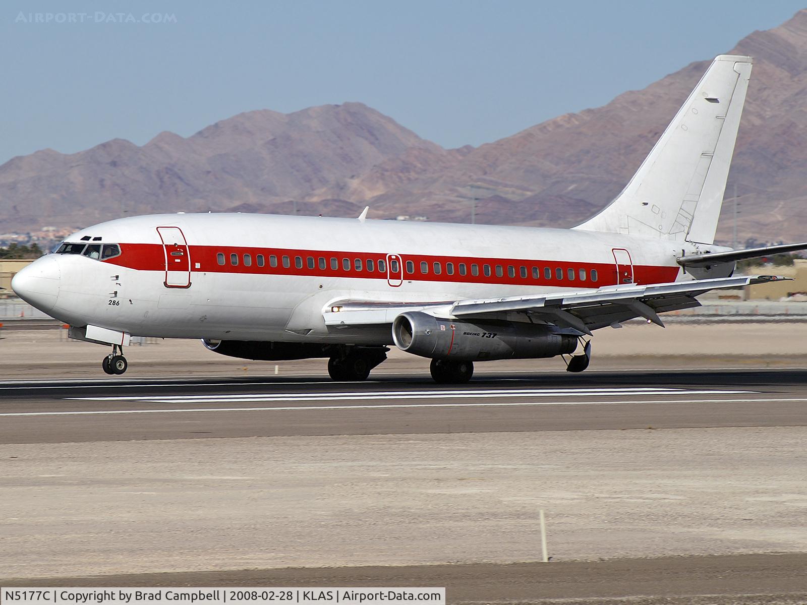 N5177C, 1974 Boeing 737-200 C/N 20693, J.A.N.E.T. Airlines - EG & G / 1974 Boeing 737-200