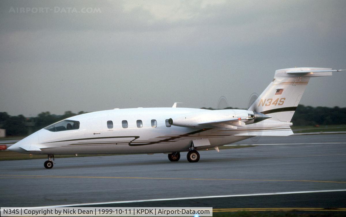 N34S, 1991 Piaggio P-180 Avanti C/N 1006, KPDK