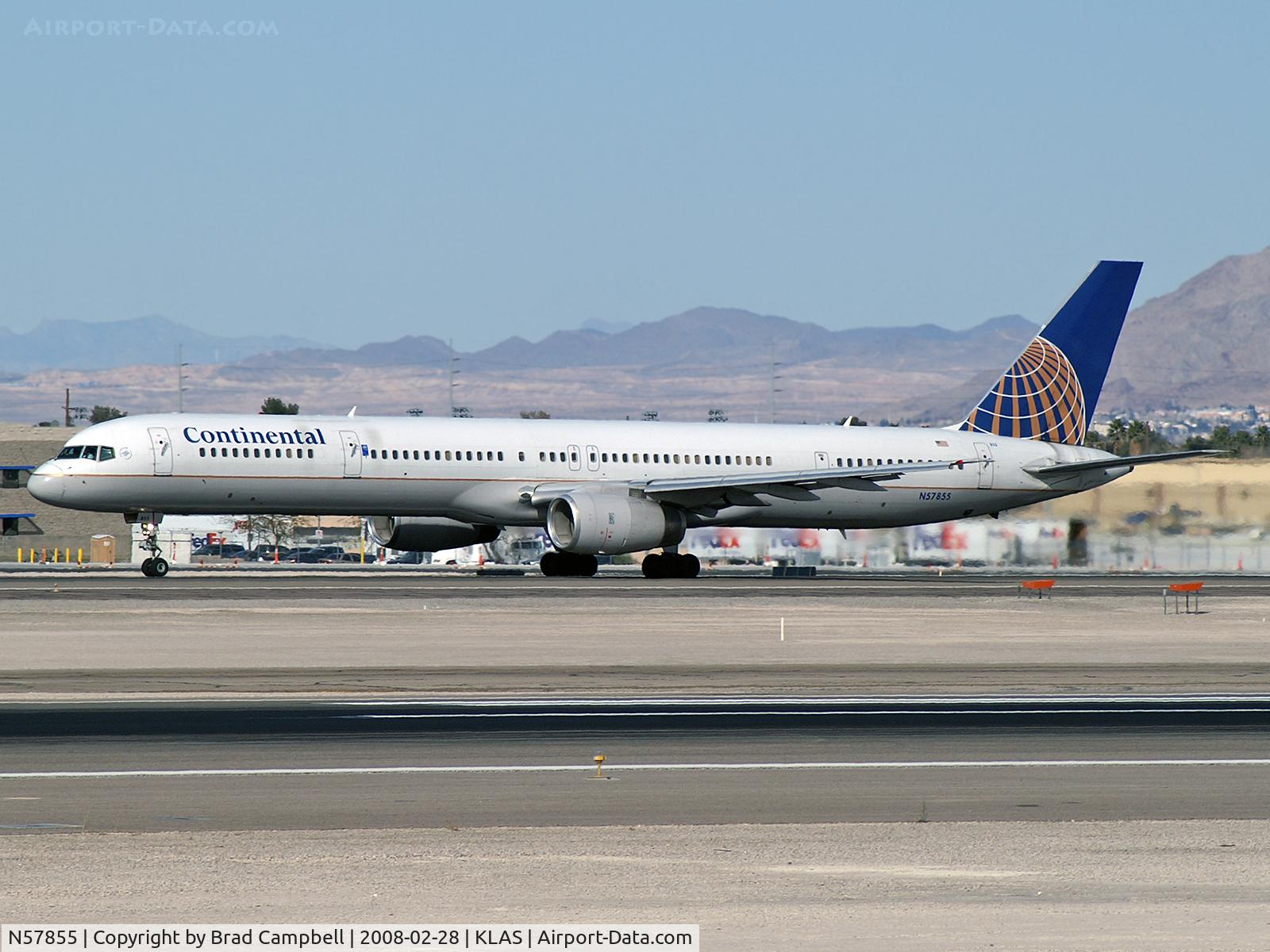 N57855, 2004 Boeing 757-324 C/N 32814, Continental Airlines / 2004 Boeing 757-324