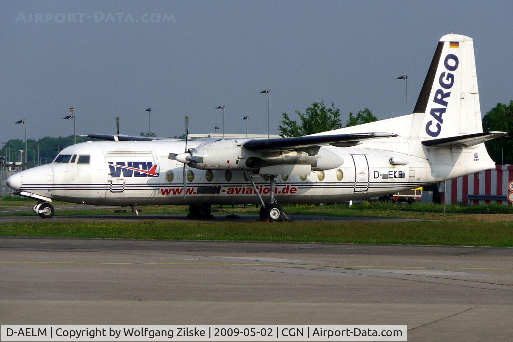 D-AELM, 1970 Fokker F.27-600 Friendship C/N 10450, with fake reg  D-FKB