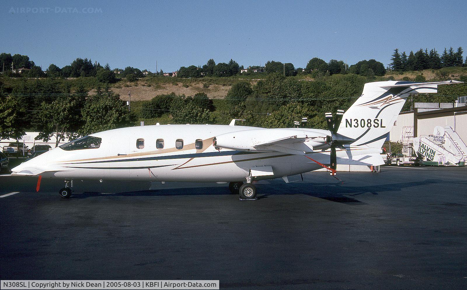 N308SL, 2004 Piaggio P-180 Avanti C/N 1093, KBFI Re-registered N145SL