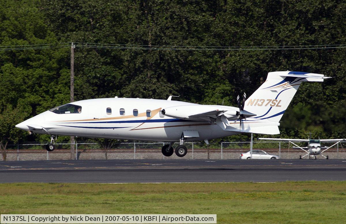 N137SL, 2005 Piaggio P-180 C/N 1102, KBFI