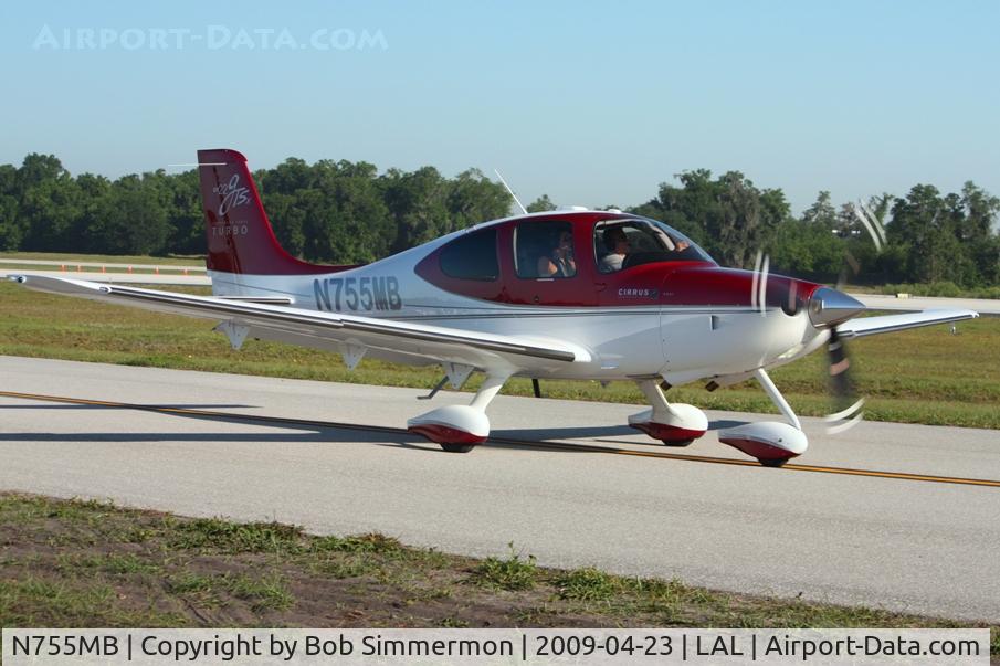 N755MB, 2008 Cirrus SR22 G3 GTSX Turbo C/N 3197, Sun N Fun 2009 - Lakeland, Florida