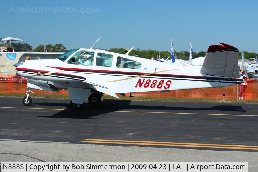 N888S, 1976 Beech V35A Bonanza C/N D-9937, Sun N Fun 2009 - Lakeland, Florida