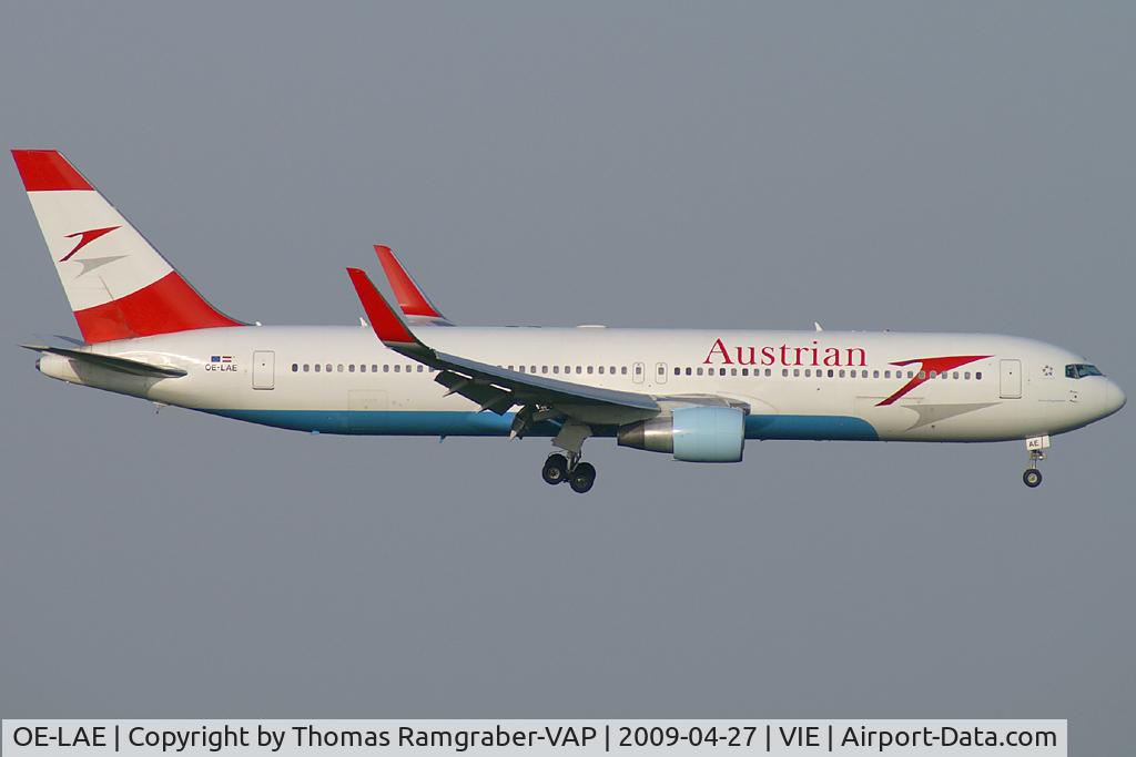 OE-LAE, 2000 Boeing 767-3Z9/ER C/N 30383, Austrian Airlines Boeing 767-300