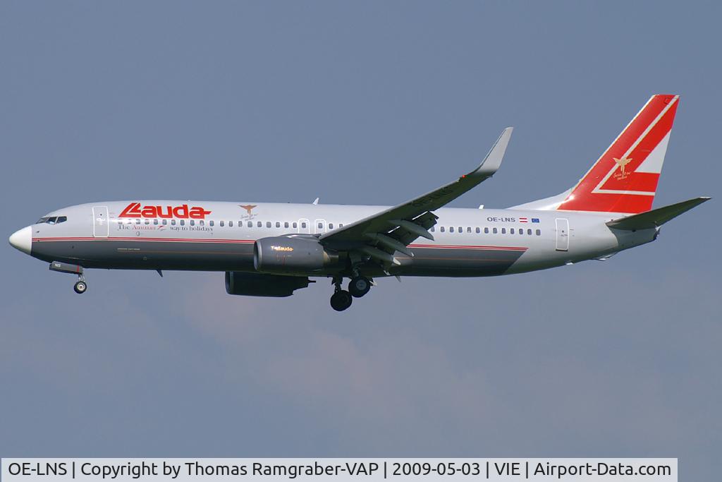 OE-LNS, 2005 Boeing 737-8Z9 C/N 34262, Lauda Air Boeing 737-800