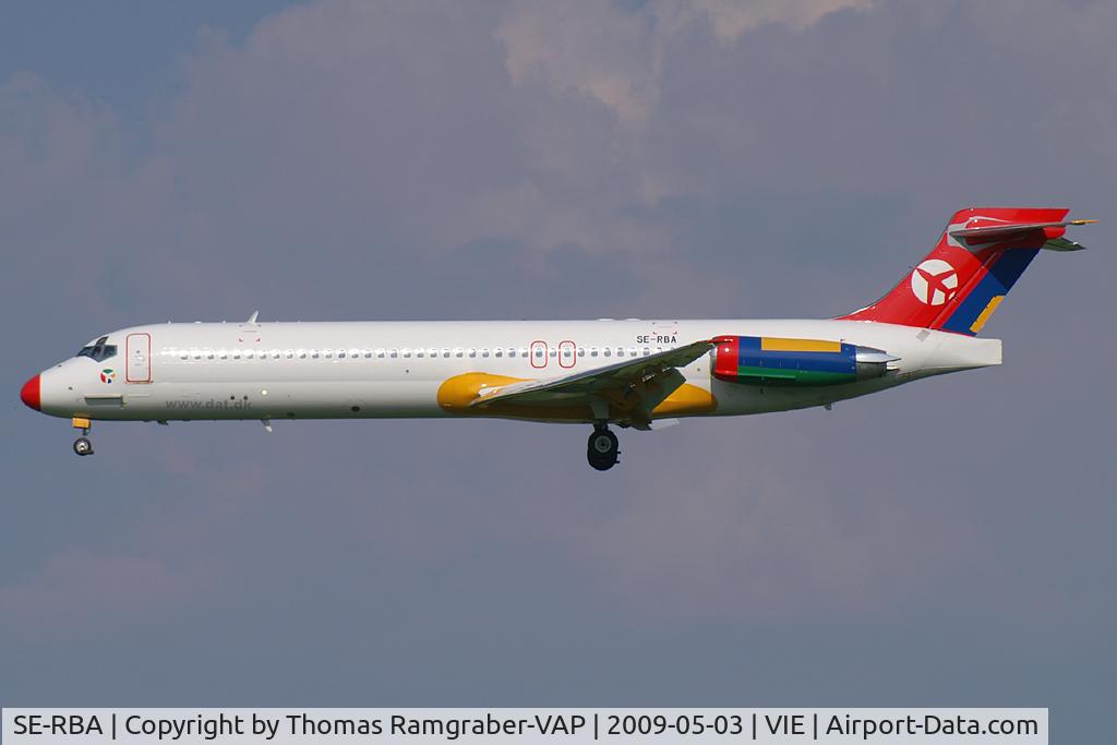 SE-RBA, 1987 McDonnell Douglas MD-87 (DC-9-87) C/N 49403, Danish Air Transport MDD MD87
