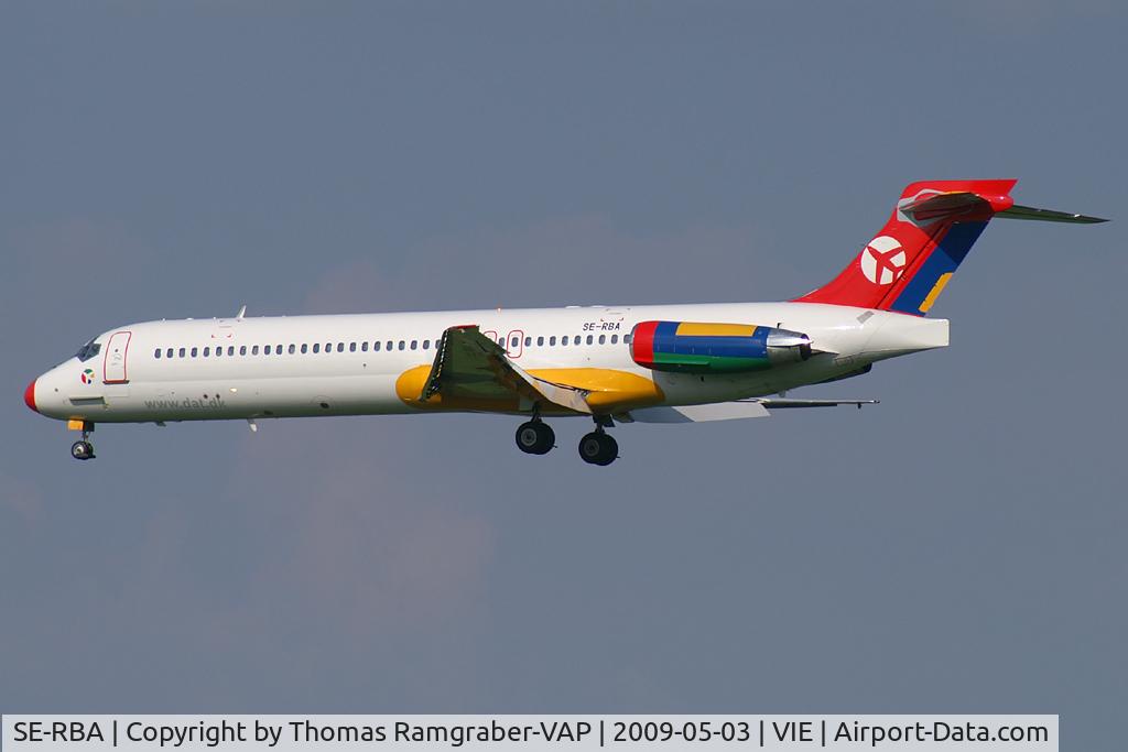 SE-RBA, 1987 McDonnell Douglas MD-87 (DC-9-87) C/N 49403, Danish Air Transport MDD MD87