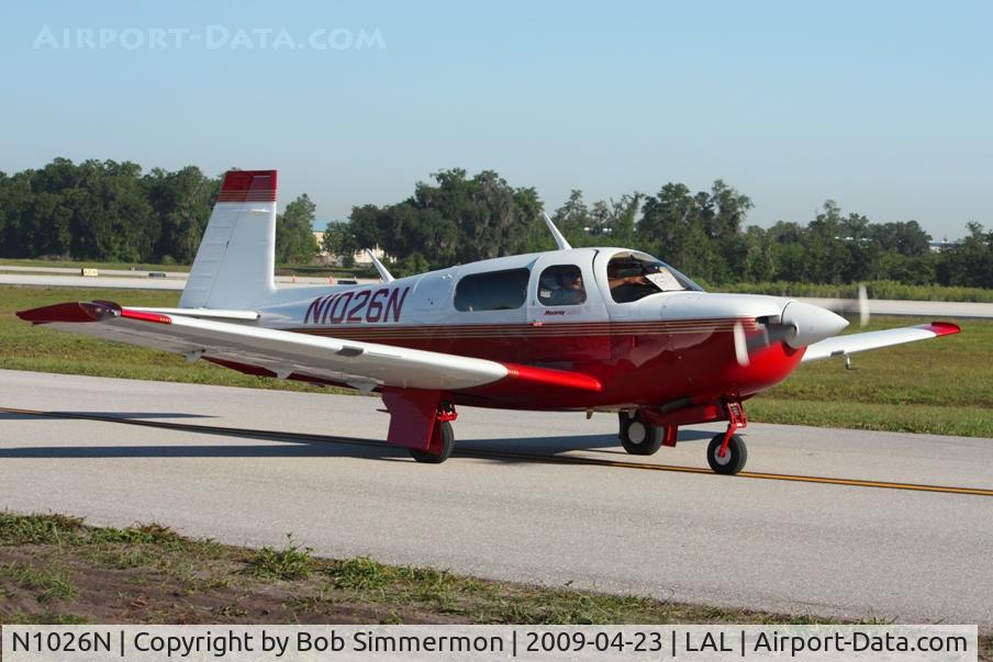 N1026N, 1994 Mooney M20J 201 C/N 24-3337, Sun N Fun 2009 - Lakeland, Florida