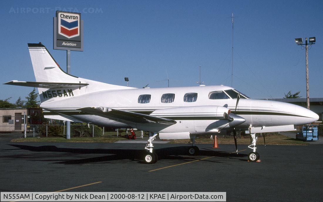 N555AM, Swearingen SA-226T Merlin III C/N T-227, KPAE