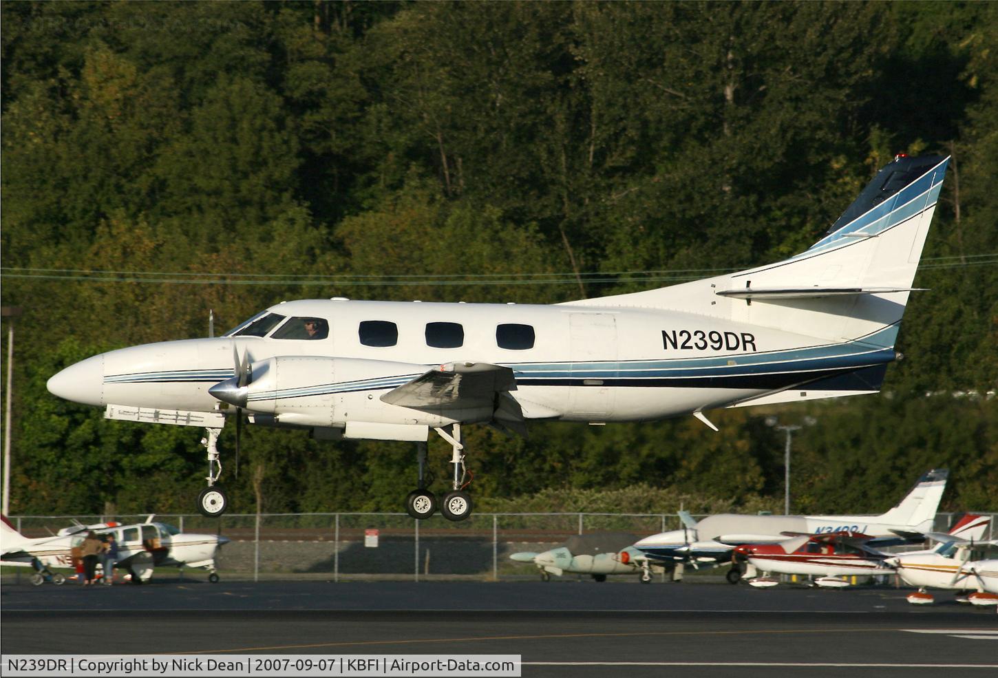 N239DR, 1973 Swearingen SA-226T Merlin III C/N T-239, KBFI