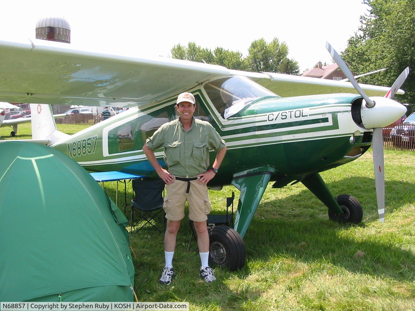 N68857, 1974 Helio H-295-1400 Super Courier C/N 1463, N68857 at Helio 50TH EAA AirVenture 2004