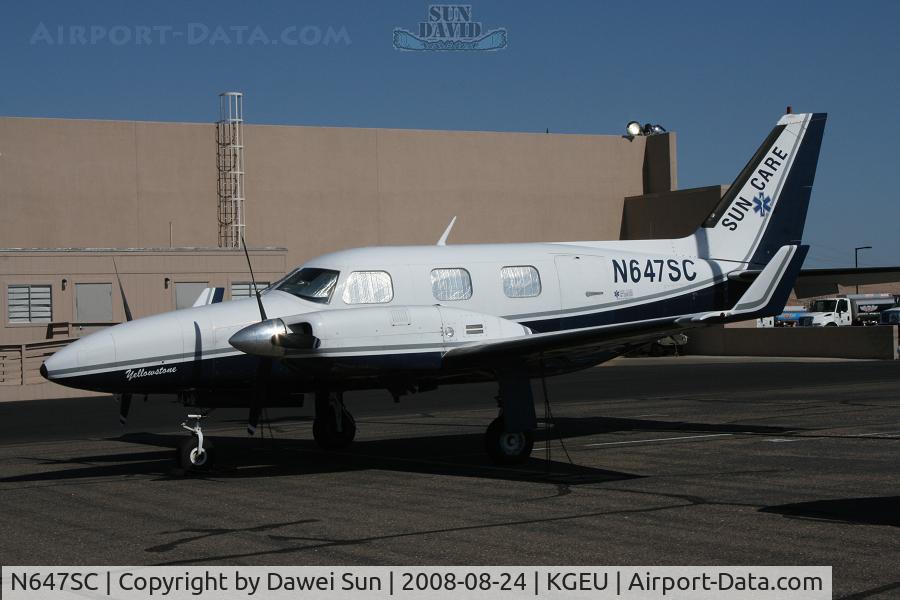 N647SC, 1973 Piper PA-31P Navajo Navajo C/N 31P-7300129, kgeu