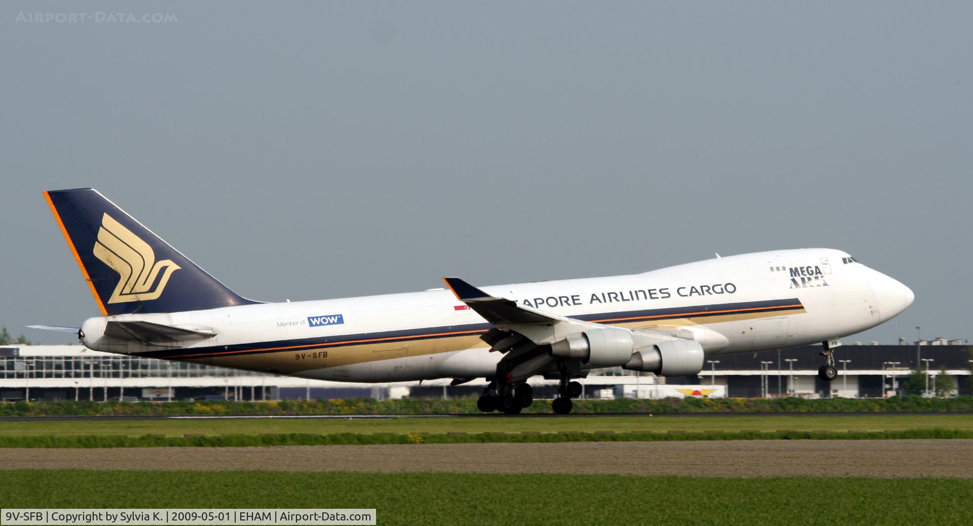 9V-SFB, 1994 Boeing 747-412F/SCD C/N 26561, Singapore Airlines Cargo