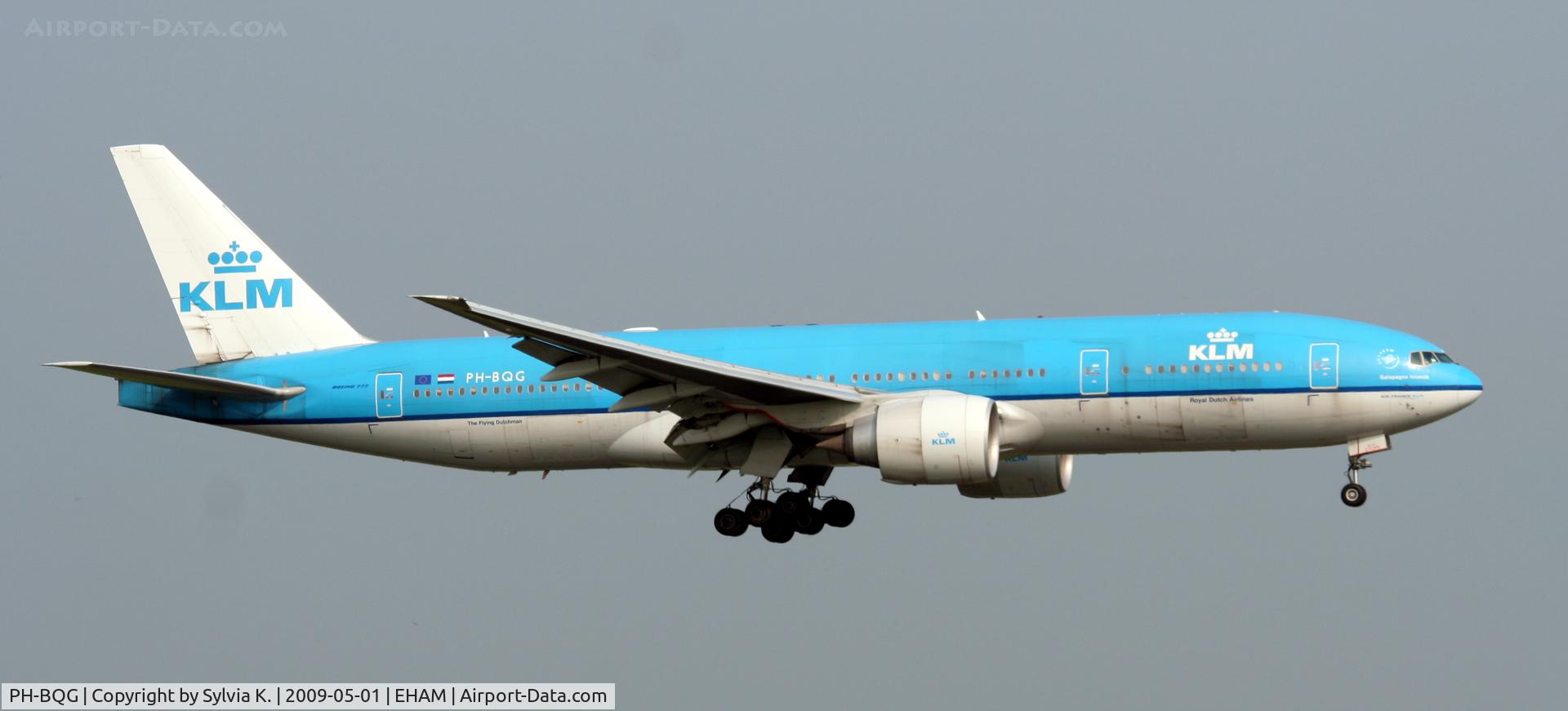 PH-BQG, 2004 Boeing 777-206/ER C/N 32704, KLM