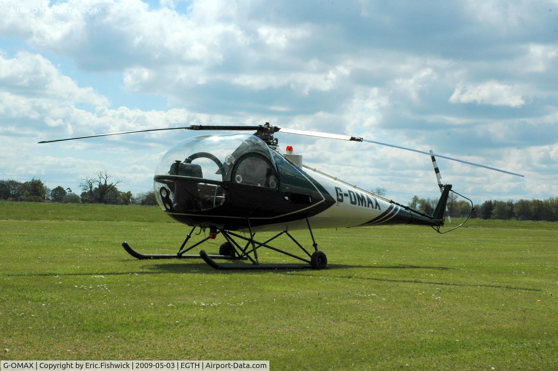 G-OMAX, 1967 Brantly B-2B C/N 473, 1. G-OMAX at the Shuttleworth Collection Spring Air Display