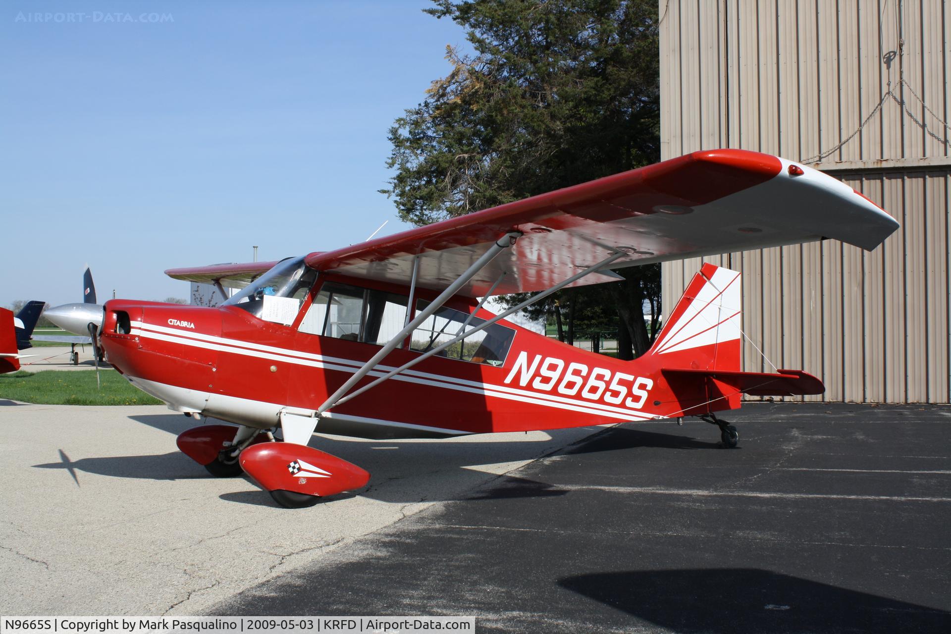N9665S, 1966 Champion 7ECA Citabria C/N 251, Champion 7ECA