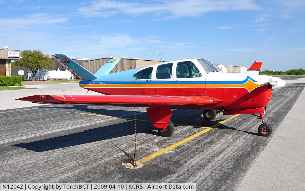 N1204Z, 1961 Beech N35 Bonanza C/N D-6667, Beechcraft N35 Bonanza on the ramp at KCRS