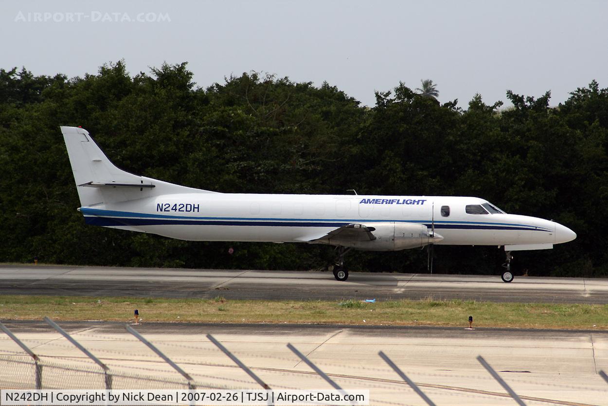 N242DH, 1985 Fairchild SA-227AT Merlin IVC C/N AT-608B, TJSJ