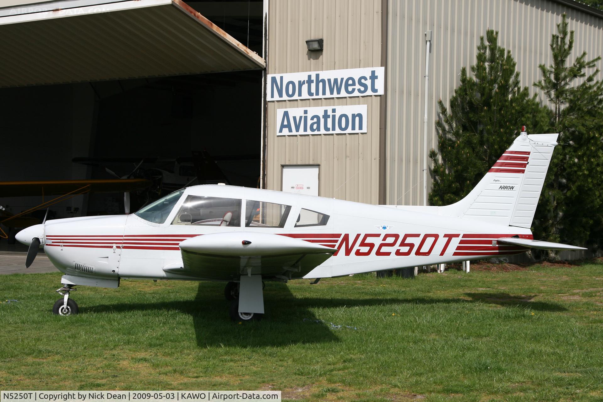 N5250T, 1972 Piper PA-28R-200 C/N 28R-7235206, KAWO