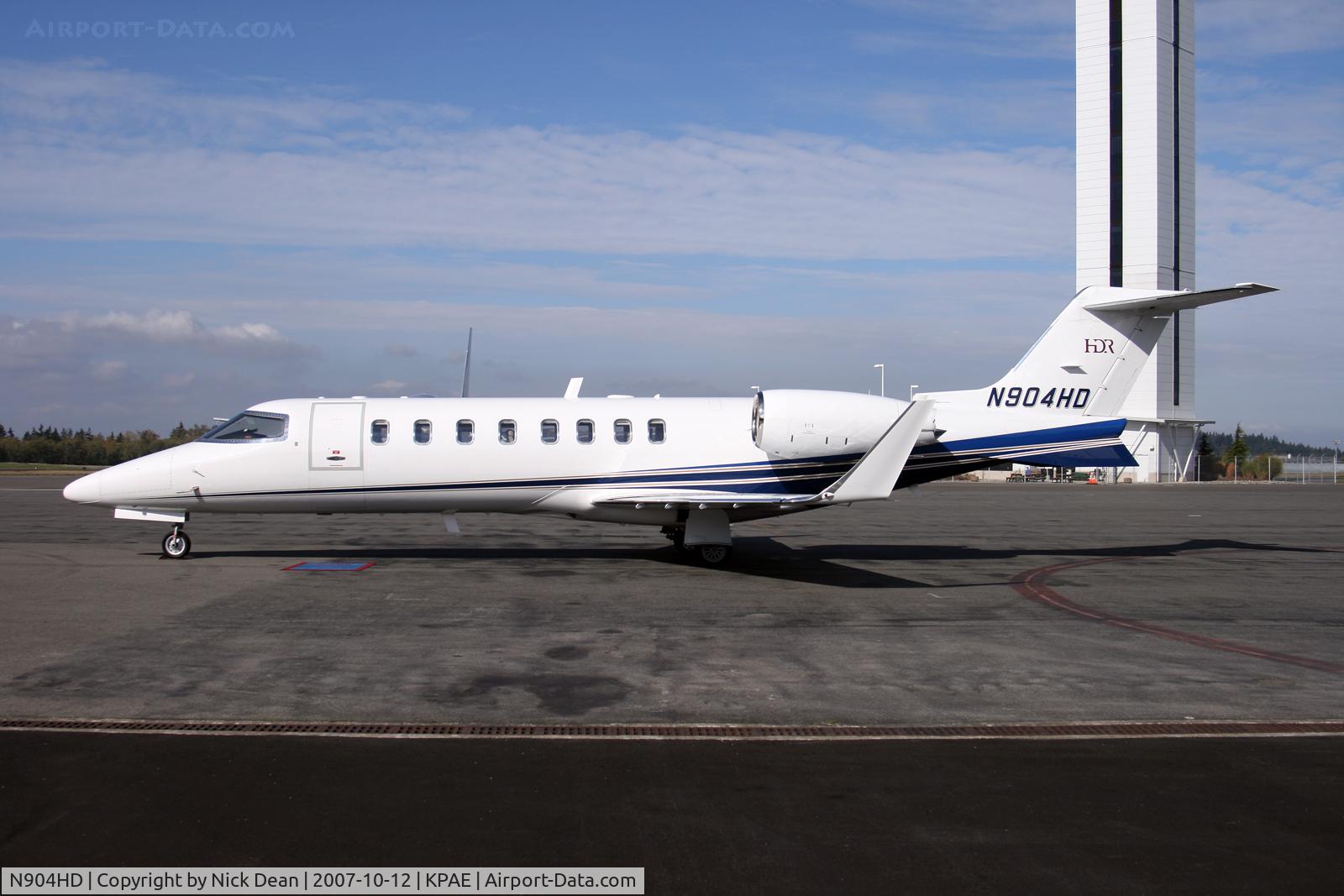 N904HD, 2001 Learjet Inc 45 C/N 149, KPAE
