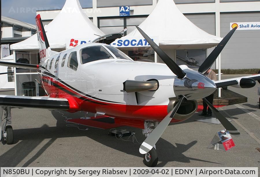 N850BU, Socata TBM 850 C/N 508, AERO2009 Friedrichshafen