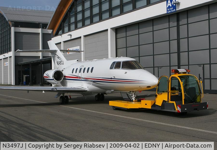 N3497J, 2008 Hawker Beechcraft 750 C/N HB-27, AERO2009 Friedrichshafen