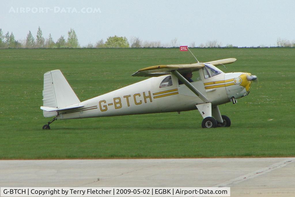 G-BTCH, 1948 Luscombe 8E Silvaire C/N 6403, 1948 Luscombe 8E on the first day of the Luscombe and Cessna Historic Weekend Fly-in at Sywell UK