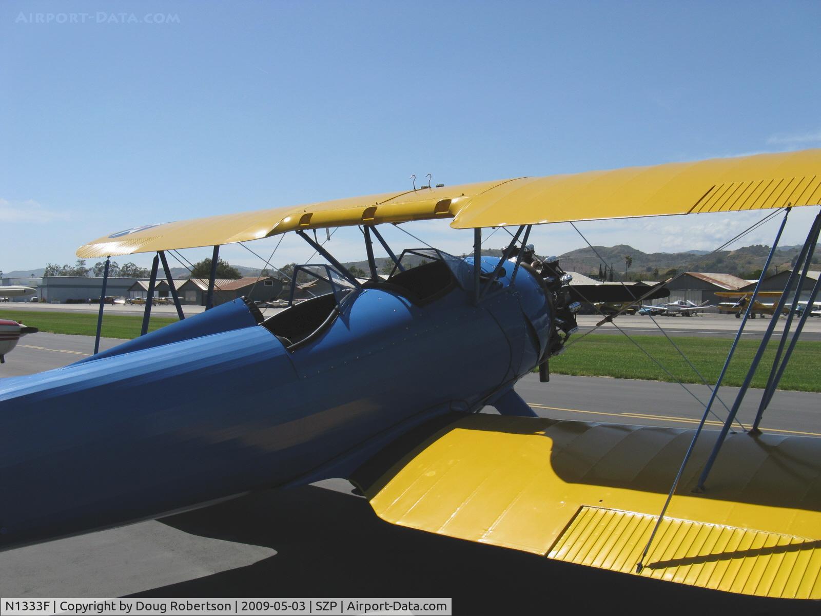N1333F, Waco UPF-7 C/N 5464, Waco UPF-7, Continental W-670 220 Hp