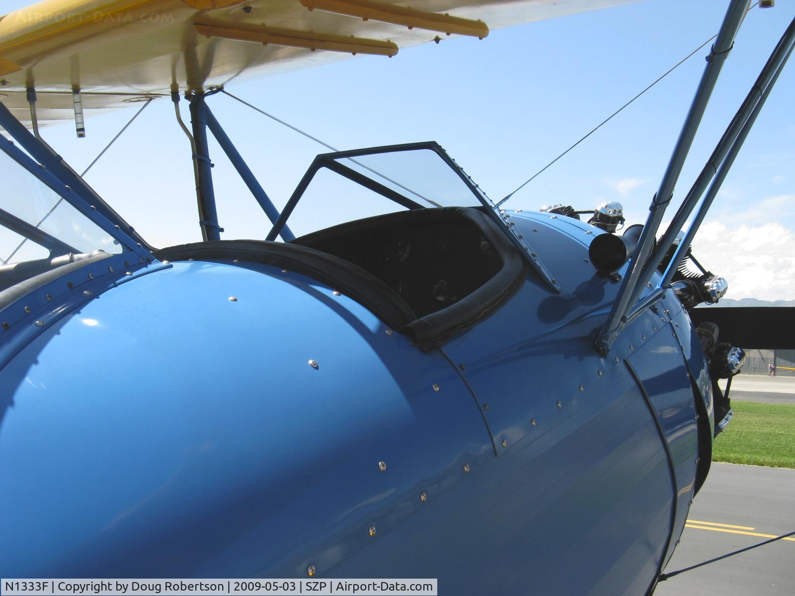 N1333F, Waco UPF-7 C/N 5464, Waco UPF-7, Continental W-670 220 Hp, front cockpit