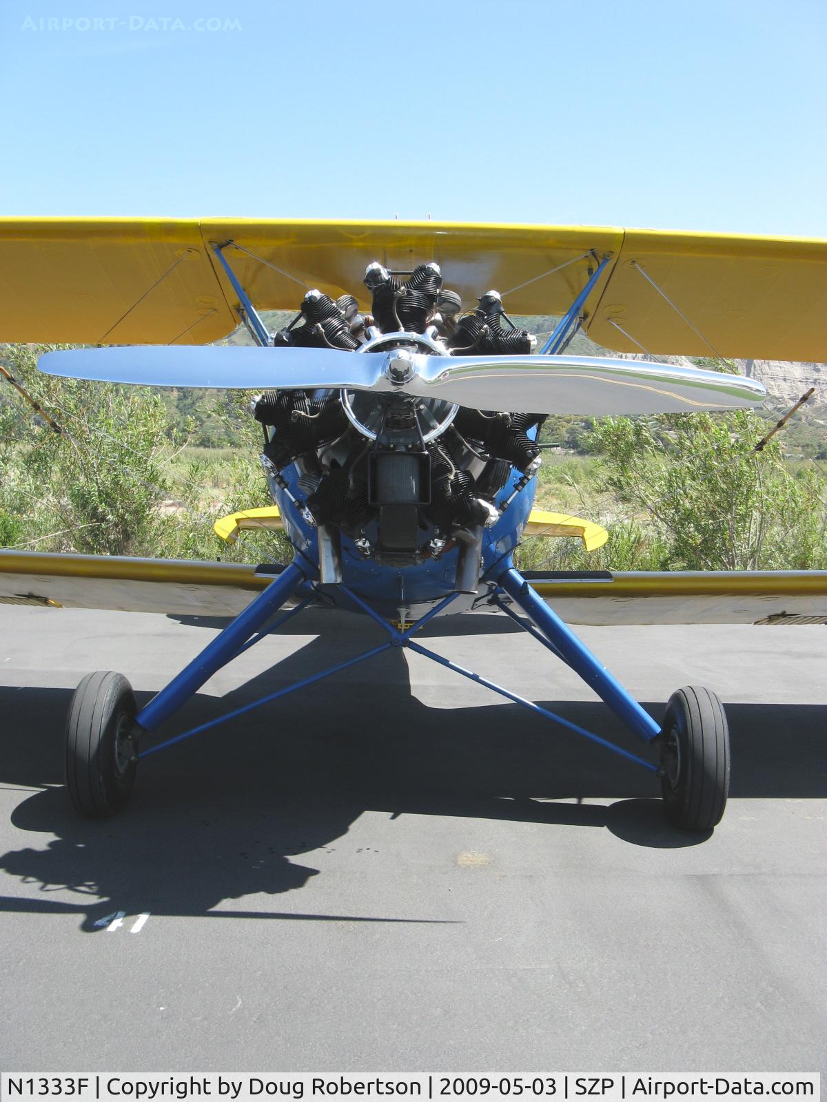 N1333F, Waco UPF-7 C/N 5464, Waco UPF-7, Continental W-670 220 Hp, strong main gear