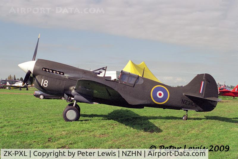 ZK-PXL, 1942 Curtiss P-40K-5-CU Warhawk C/N 21117, Alpine Deer Group Ltd., Wanaka