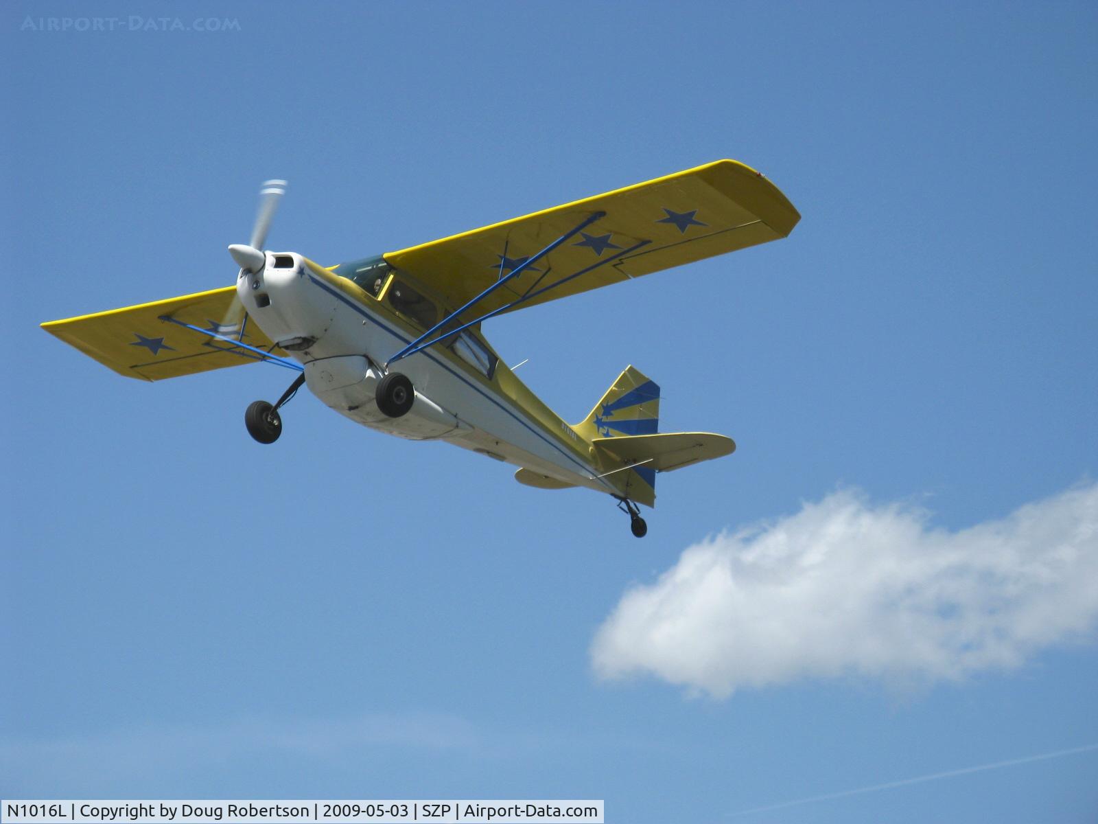 N1016L, 1973 Bellanca 7ECA Citabria Citabria C/N 912-73, 1973 Bellanca 7ECA CITABRIA, Lycoming O-235 115 Hp, external belly tank-82 gallons usable, takeoff climb Rwy 22