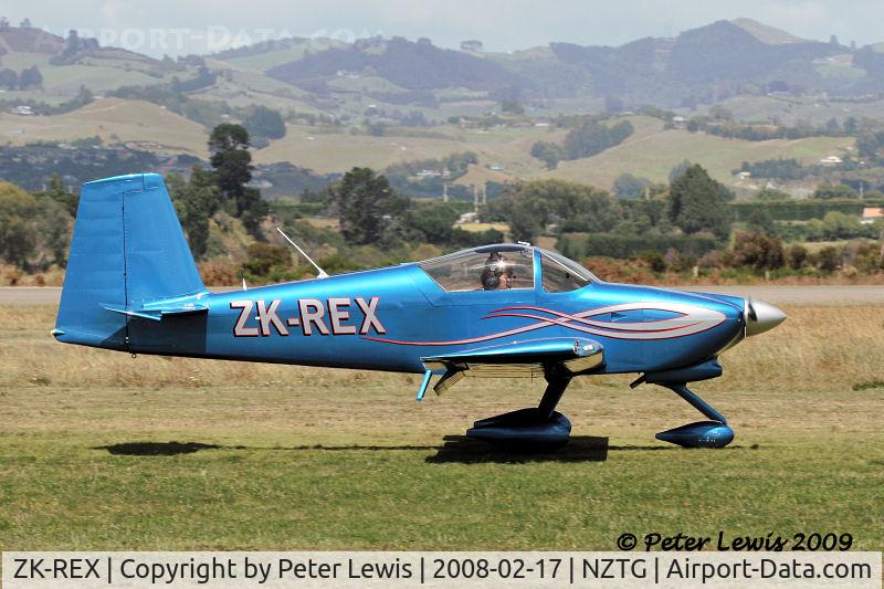 ZK-REX, Vans RV-7A C/N 71200, R P & M R Newman, Marlborough
