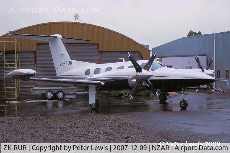 ZK-RUR, Piper PA-42-1000 Cheyenne IV C/N 42-5527015, David W & Margaret R Brown, Auckland