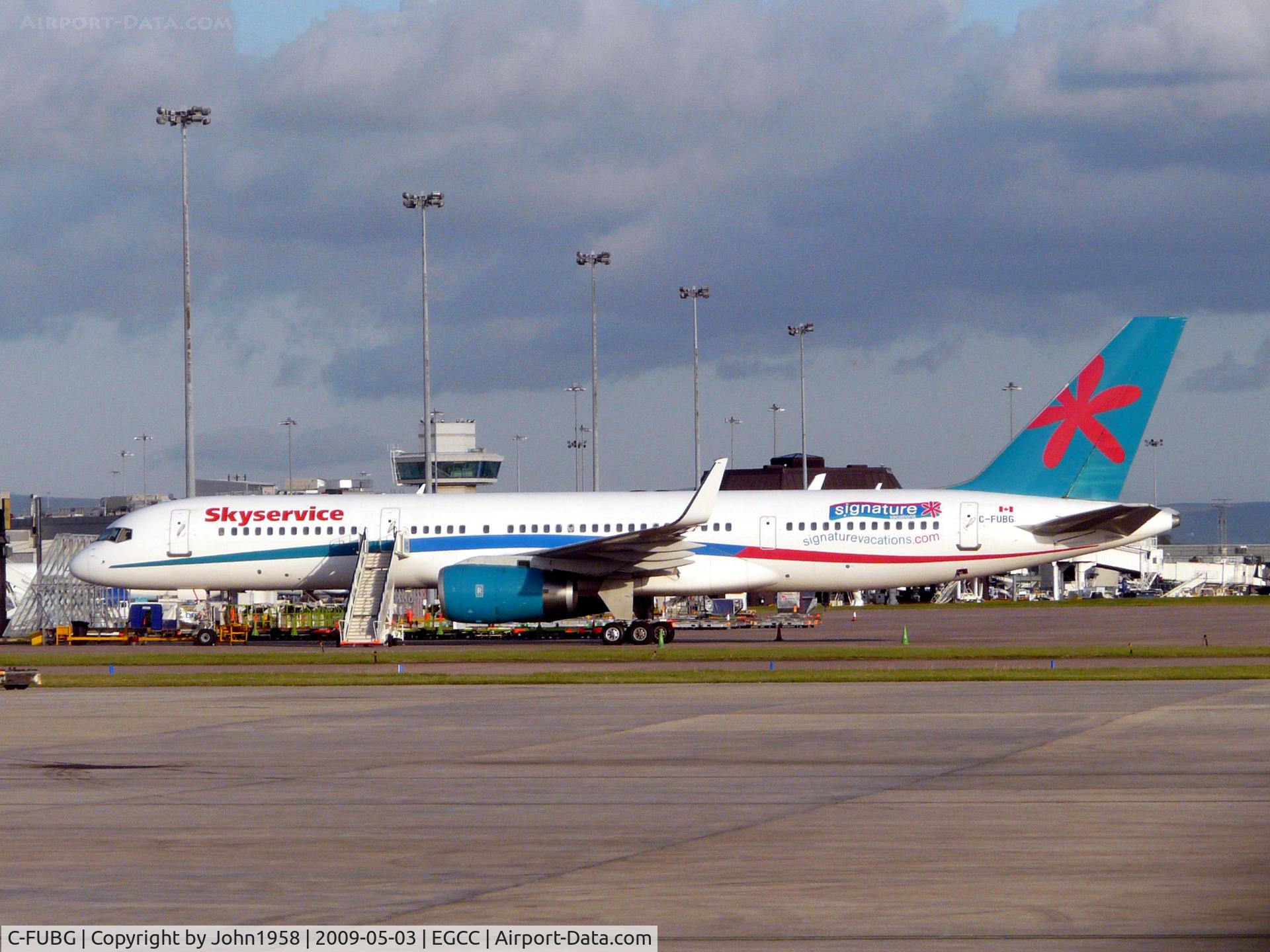 C-FUBG, 1999 Boeing 757-236 C/N 29942, Returned to the UK after its lease to Canada, now sporting winglets!!