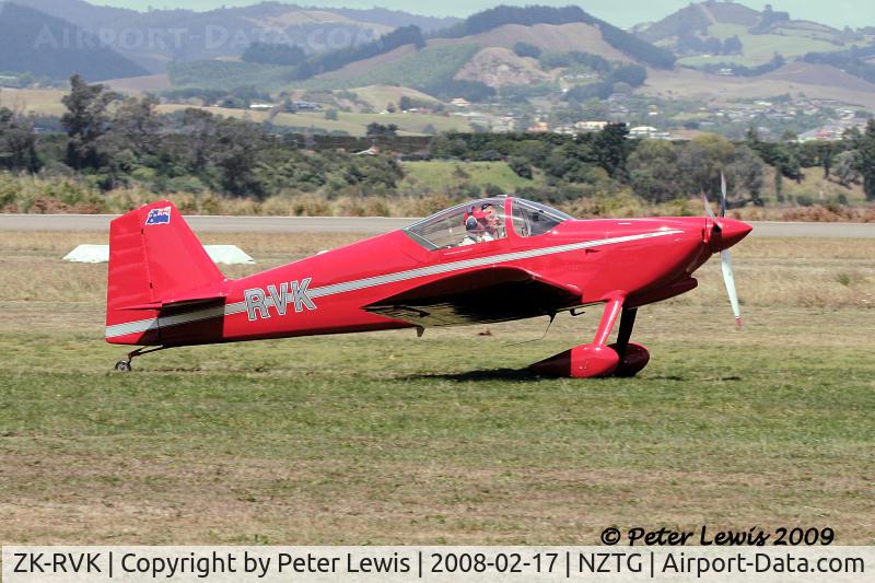 ZK-RVK, Vans RV-6 C/N 22137, M J & R King, Kerikeri
