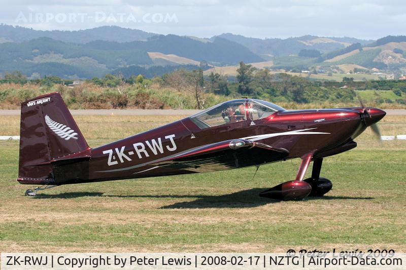ZK-RWJ, 2006 Vans RV-7 C/N 71999, Engineair Partnership (R W Jelley), Christchurch