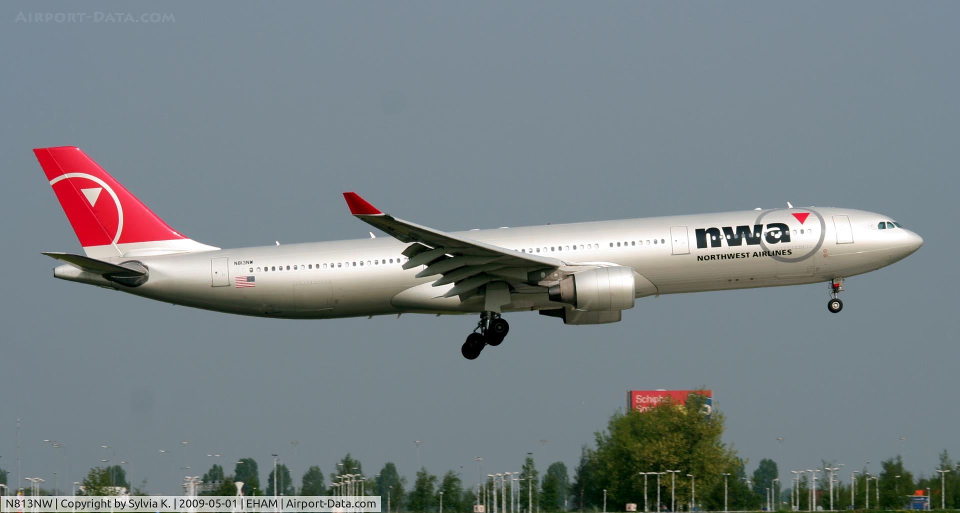N813NW, 2006 Airbus A33-323X C/N 799, Northwest Airlines