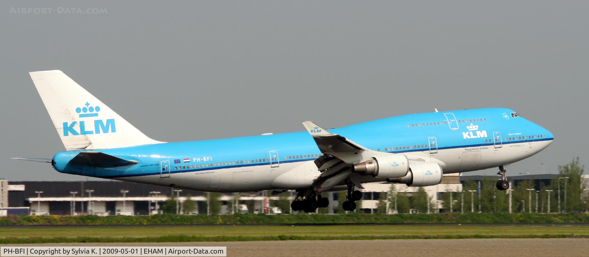 PH-BFI, 1991 Boeing 747-406BC C/N 25086, KLM