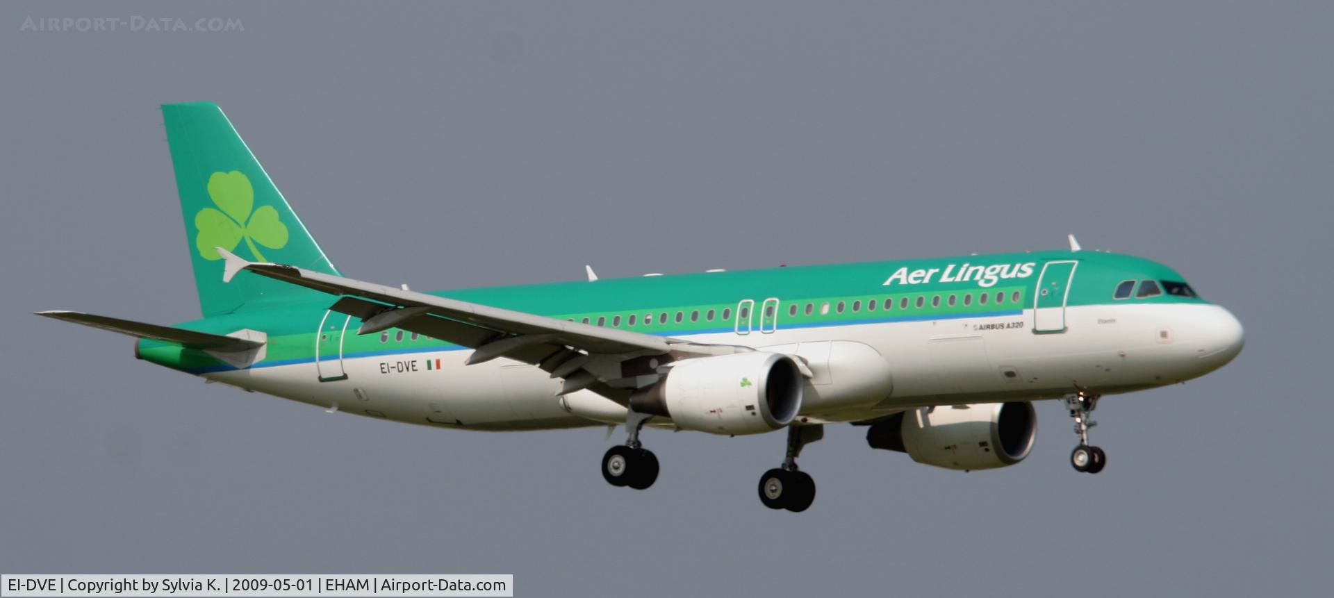 EI-DVE, 2007 Airbus A320-214 C/N 3219, Aer Lingus