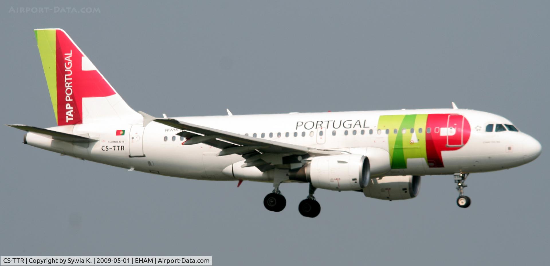 CS-TTR, 2002 Airbus A319-112 C/N 1756, TAP Air Portugal