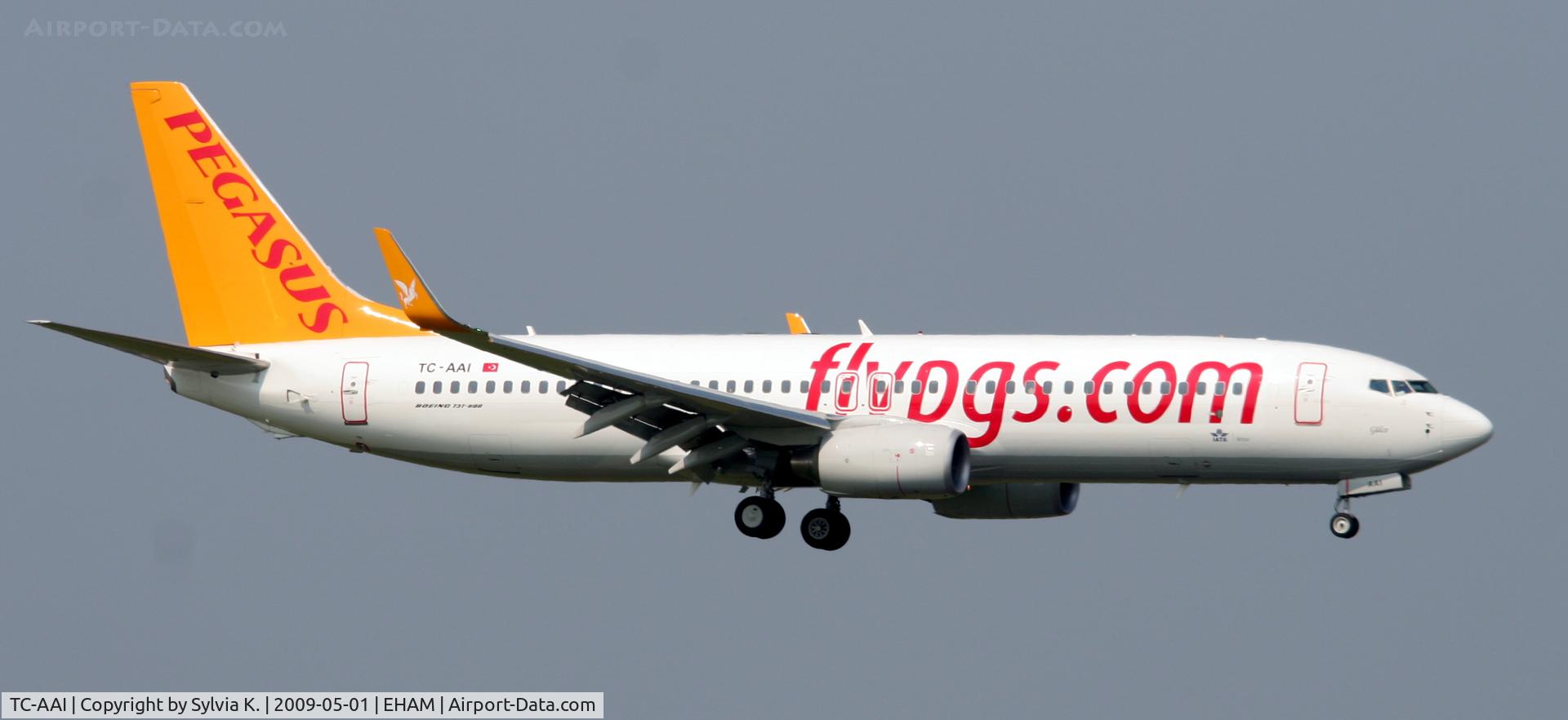TC-AAI, 2008 Boeing 737-82R C/N 35699, Pegasus