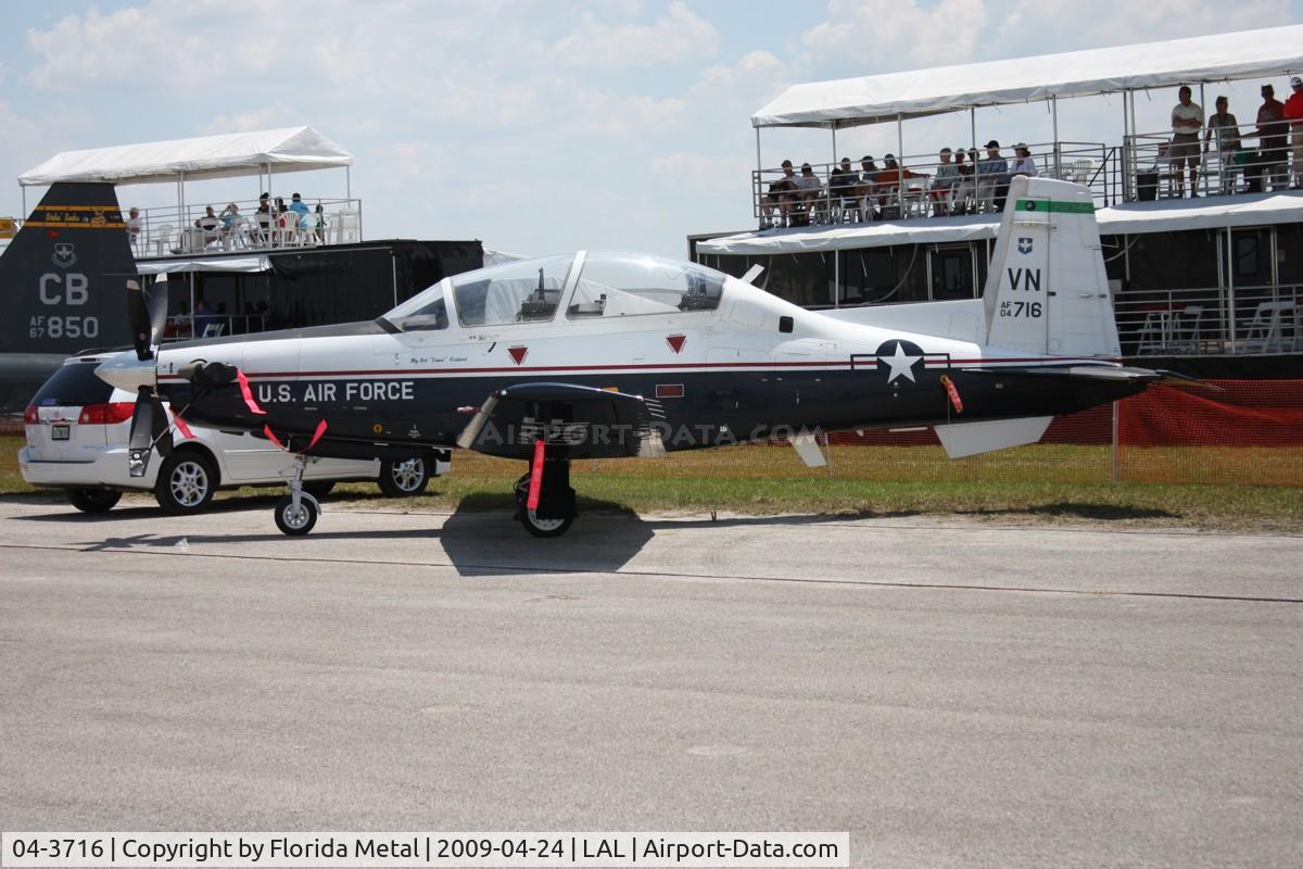 04-3716, 2004 Raytheon T-6A Texan II C/N PT-268, T-6A Texan II at Sun N Fun