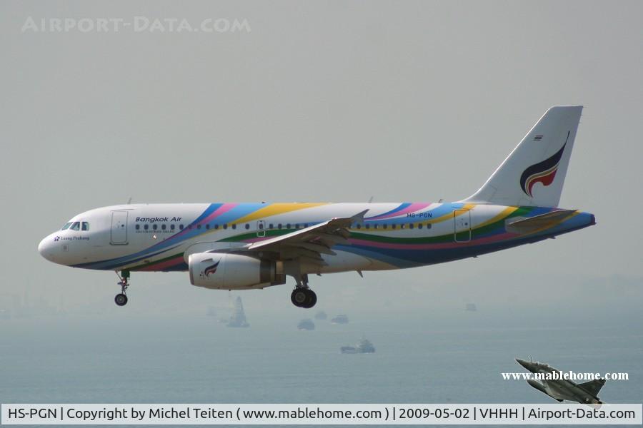 HS-PGN, 2009 Airbus A319-132 C/N 3759, Bangkok Airways