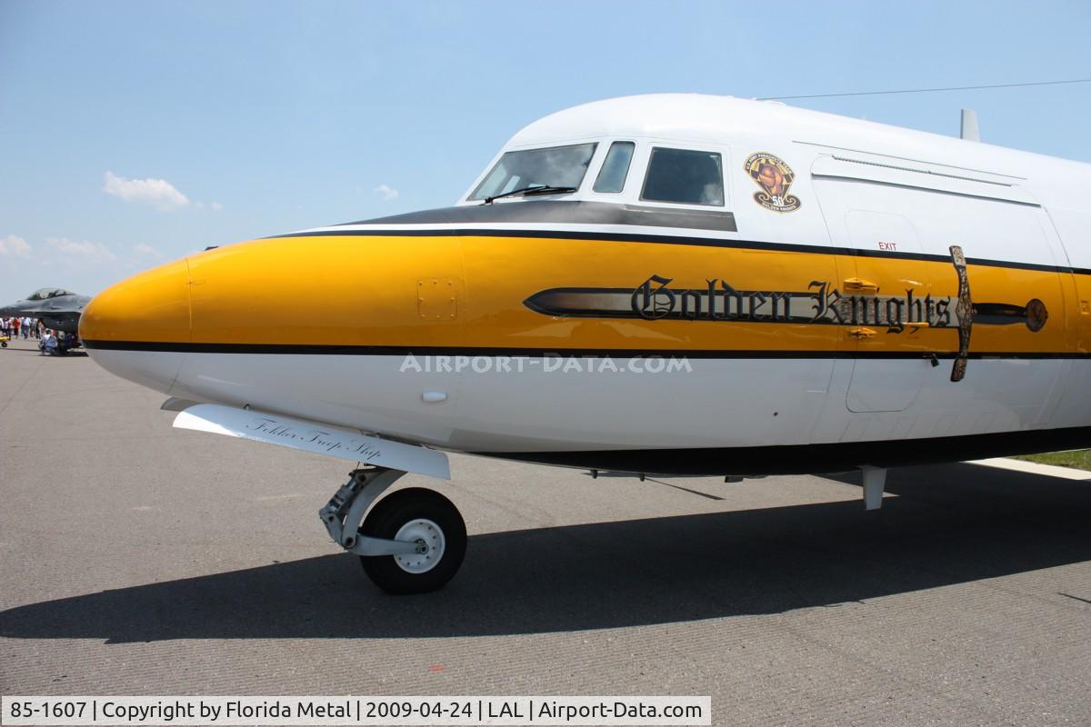 85-1607, 1983 Fokker C-31A (F27-400M) Troopship C/N 10653, Golden Knights C-31A Troop Ship