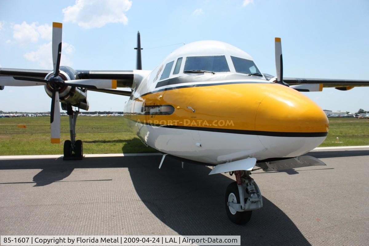 85-1607, 1983 Fokker C-31A (F27-400M) Troopship C/N 10653, Golden Knights C-31A Troop Ship